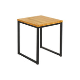 Masuta de cafea Aroz din lemn de acacia, 50x50x50 cm