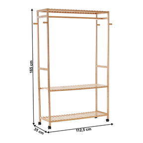 Organizator dulap, bambus natural, MELAR