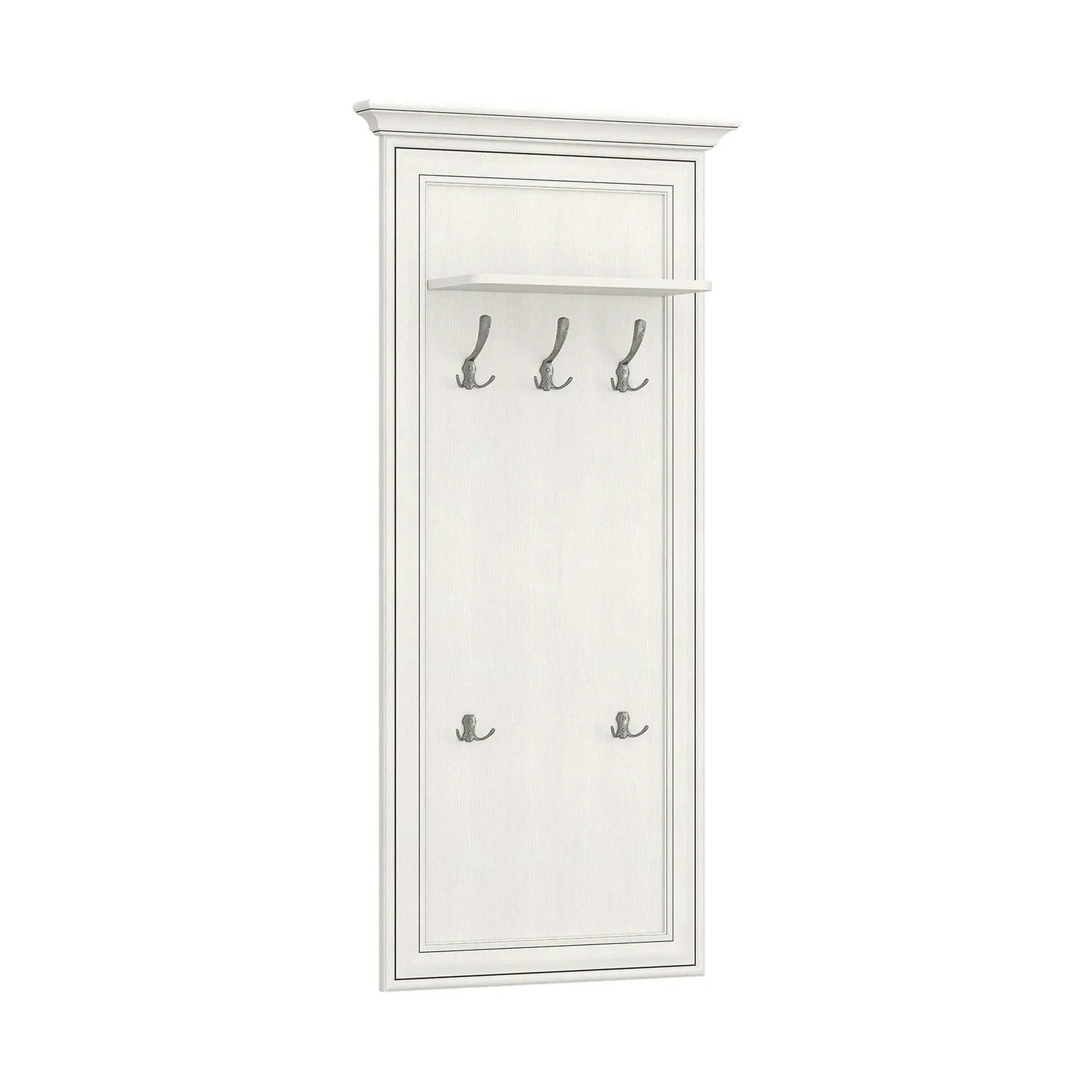 Mobila hol clasica TIFFANY II-2, grej, PAL laminat, 3 piese