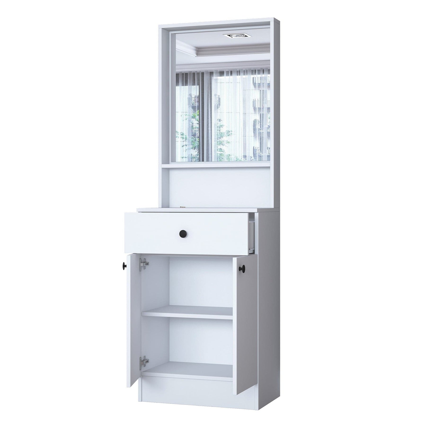 Mobilier hol AMSTERDAM OCN-32688, alb