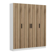 Mobilier hol AMSTERDAM OCN-32716, stejar/alb