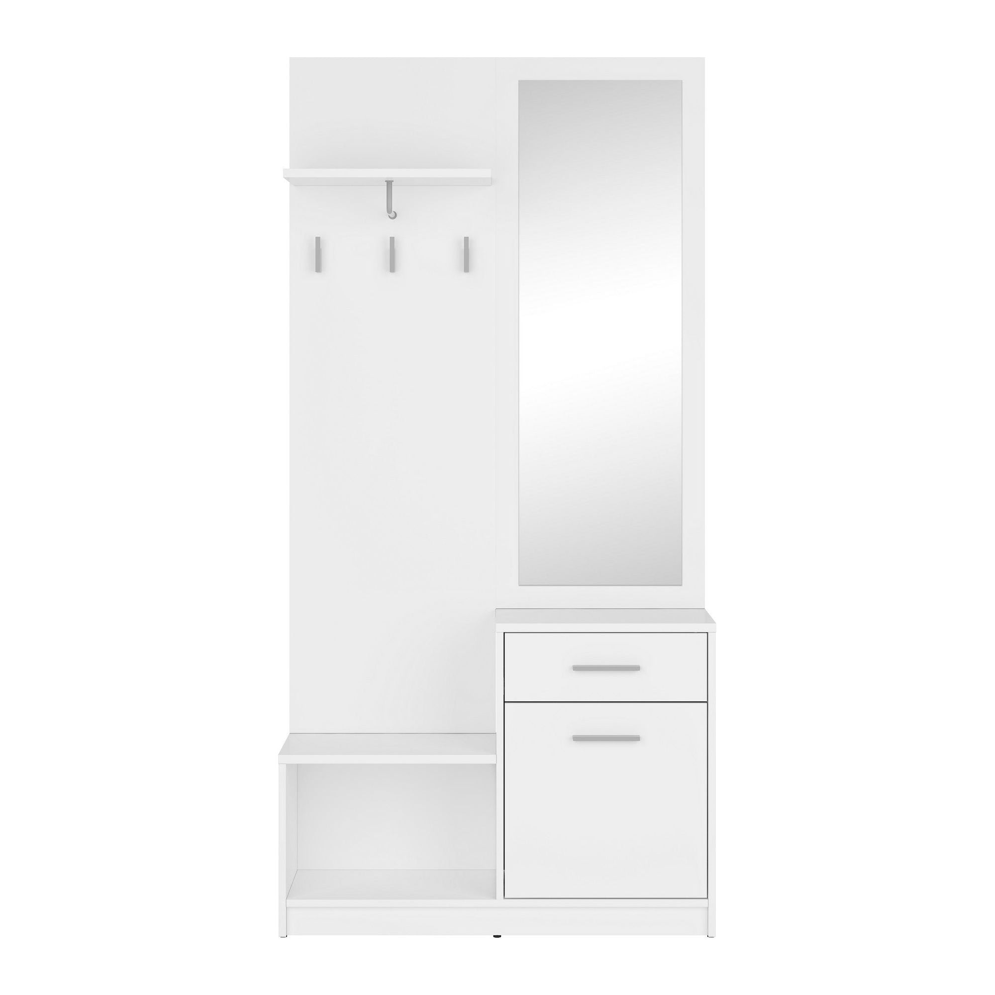 Mobilier hol BERGEN OCN-29155, alb