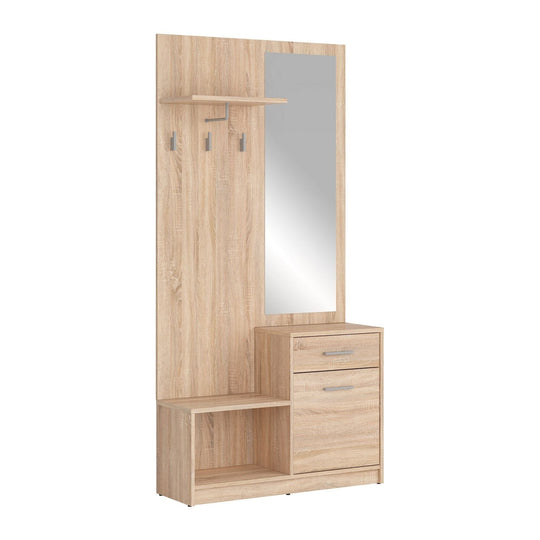 Mobilier hol BERGEN OCN-29157, stejar sonoma