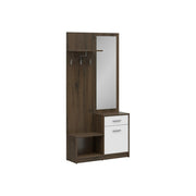 Mobilier hol BERGEN OCN-29160, stejar nobil/alb