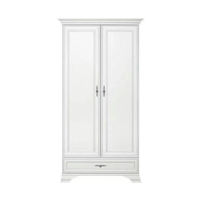 Mobilier hol cu oglinda IDENTO 3, PAL melaminat/MDF, alb