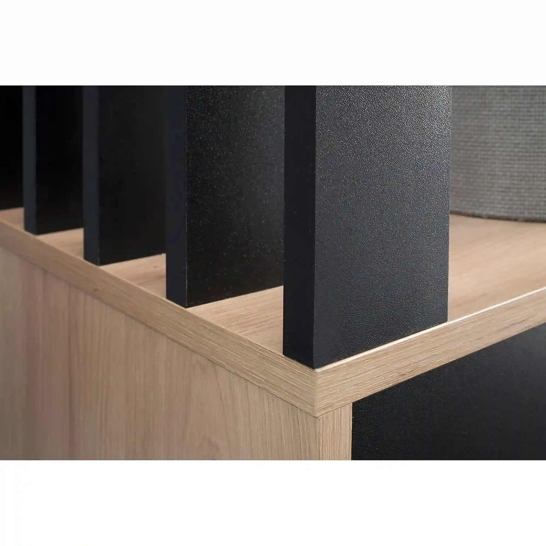 Mobilier hol HOUSTON OCN-37569, stejar artisan/negru