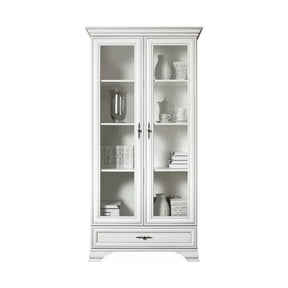 Mobilier living alb clasic IDENTO 6, PAL melaminat/MDF, alb