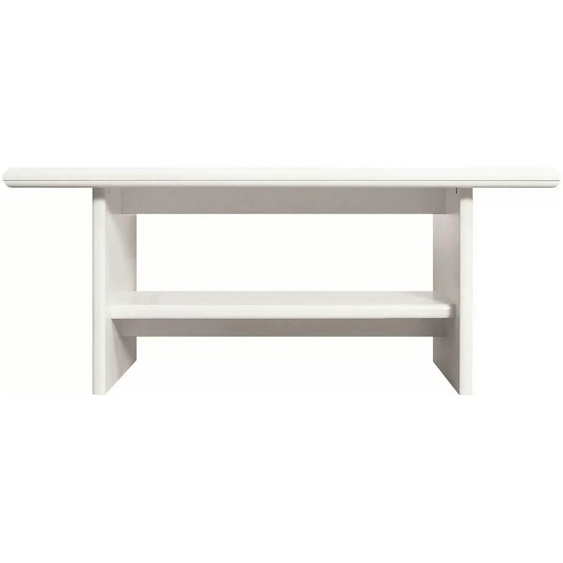Mobilier living alb clasic IDENTO 6, PAL melaminat/MDF, alb