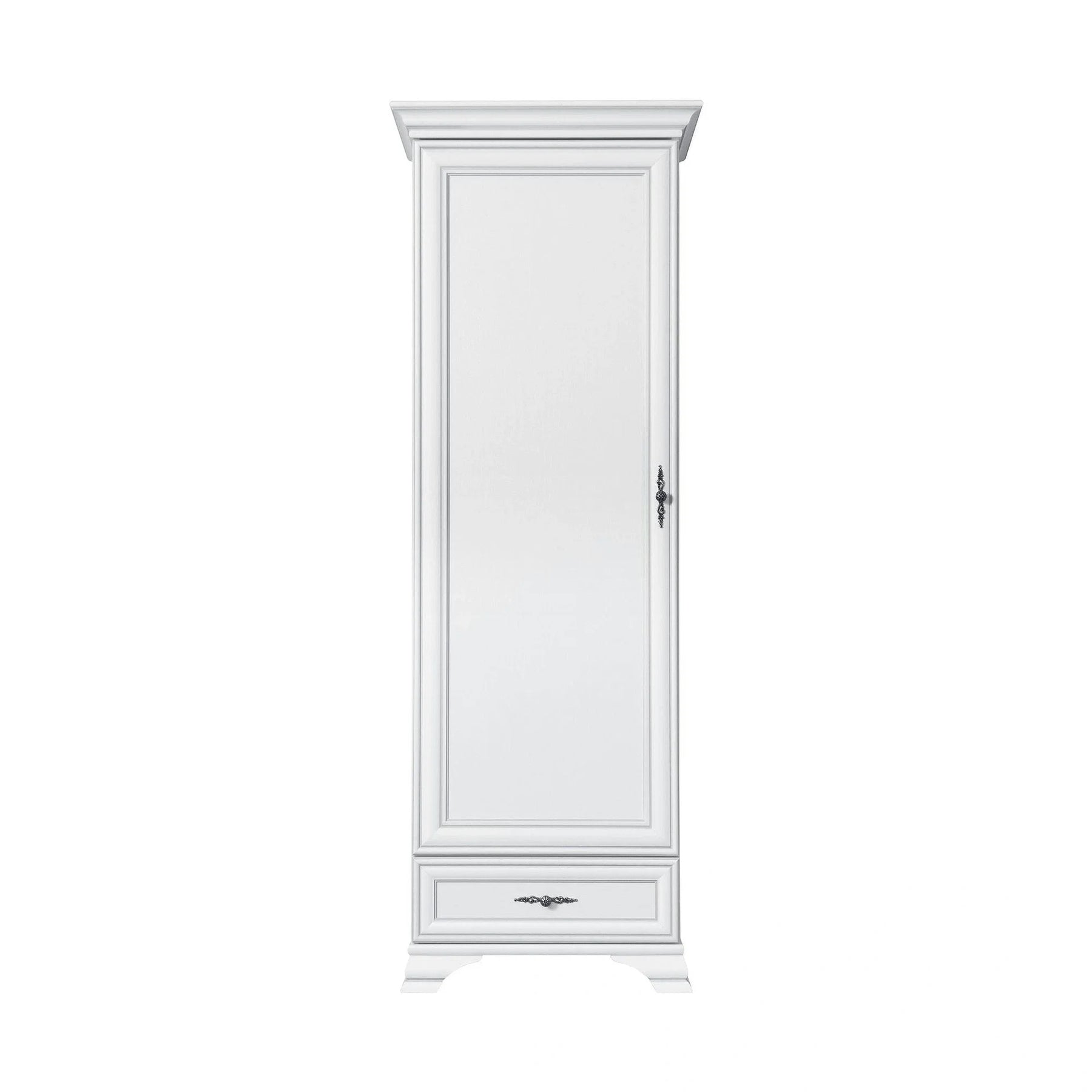 Mobilier living alb clasic IDENTO 7, PAL melaminat/MDF, alb