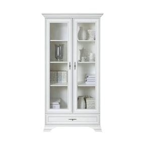 Mobilier living alb clasic IDENTO 7, PAL melaminat/MDF, alb