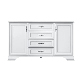 Mobilier living alb clasic IDENTO 7, PAL melaminat/MDF, alb
