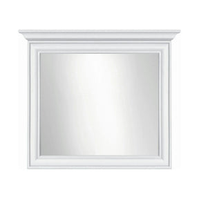 Mobilier living alb clasic IDENTO 7, PAL melaminat/MDF, alb