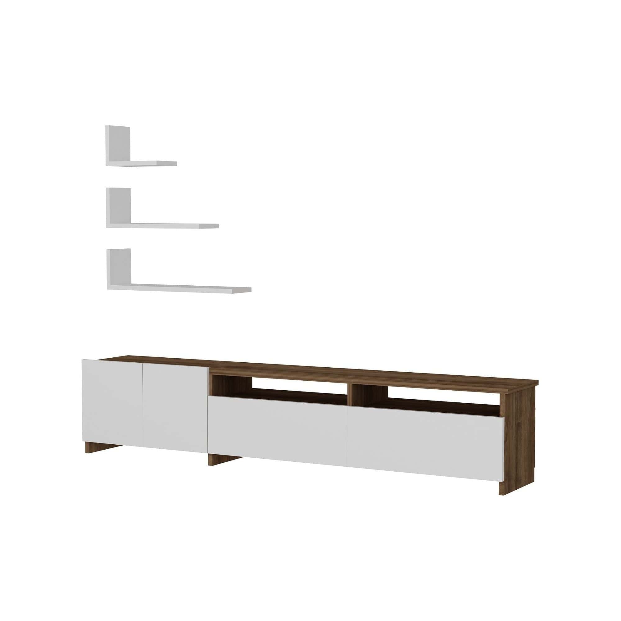 Mobilier living AMSTERDAM OCN-32340, alb/nuc