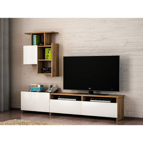 Mobilier living AMSTERDAM OCN-32348, alb/stejar