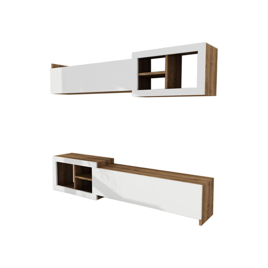 Mobilier living AMSTERDAM OCN-32354, alb/nuc