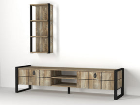 Mobilier living AMSTERDAM OCN-32359, stejar/negru