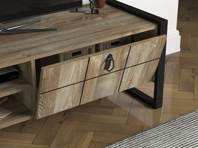 Mobilier living AMSTERDAM OCN-32359, stejar/negru