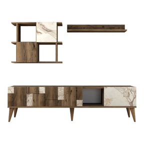 Mobilier living nuc și alb cu design modern, ideal pentru un living elegant – primabucata