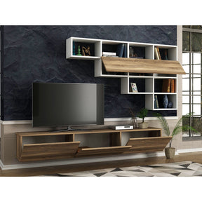 Mobilier living AMSTERDAM OCN-32368, alb/stejar