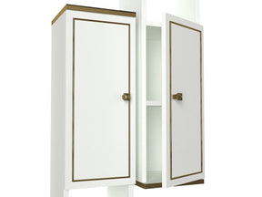 Mobilier living AMSTERDAM OCN-32377, alb/negru