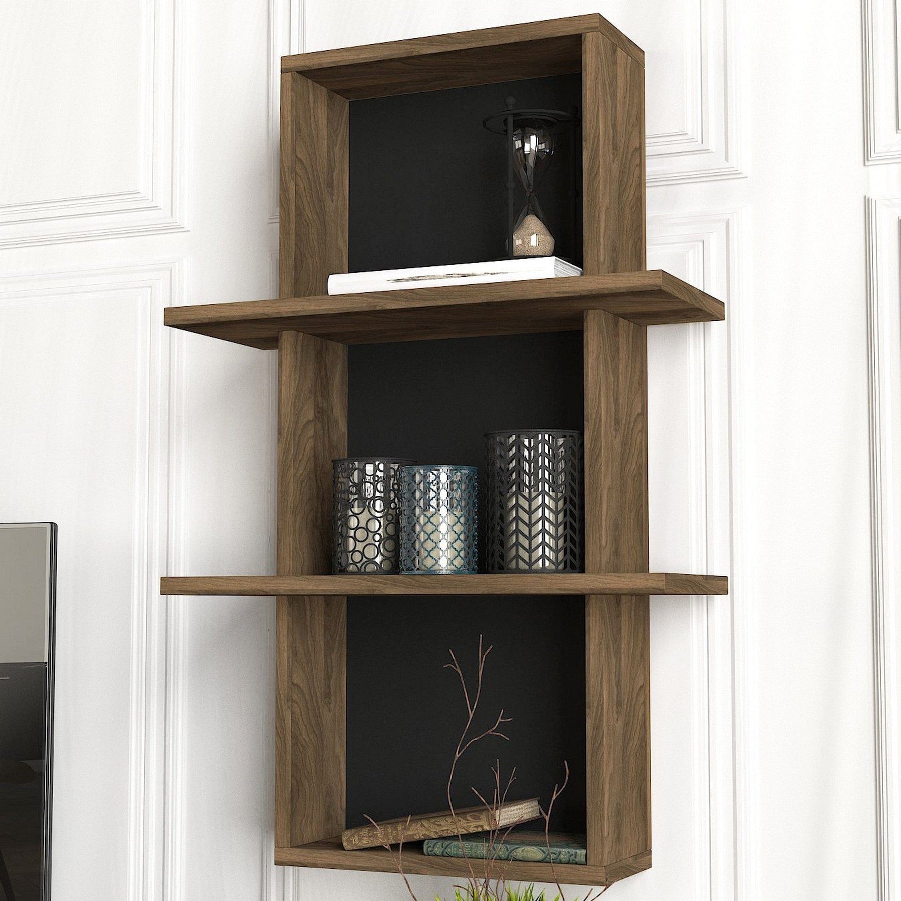 Mobilier living AMSTERDAM OCN-32379, nuc/negru