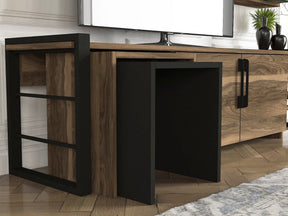 Mobilier living AMSTERDAM OCN-32379, nuc/negru