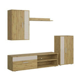 Mobilier living BENSON, stejar artisan/casmir, PAL