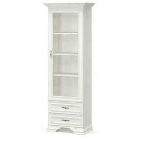 Mobilier living clasic IRYS, pin alb anderson, PAL laminat, 7 piese