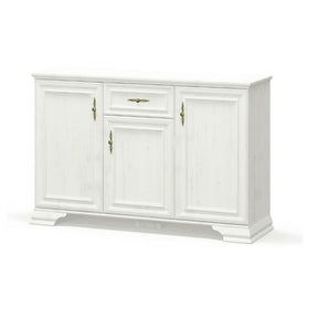 Mobilier living clasic IRYS, pin alb anderson, PAL laminat, 7 piese