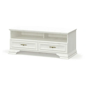 Mobilier living clasic IRYS, pin alb anderson, PAL laminat, 7 piese