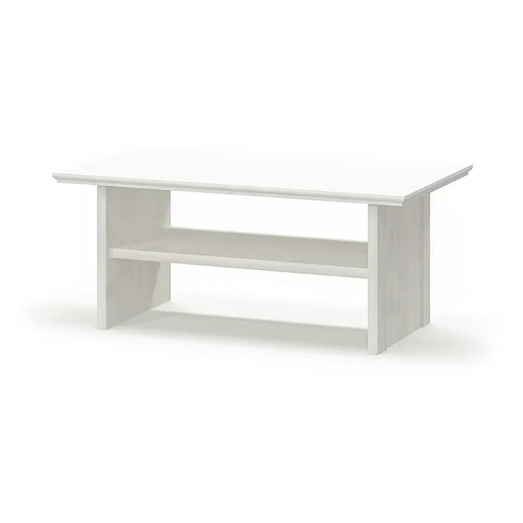 Mobilier living clasic IRYS, pin alb anderson, PAL laminat, 7 piese