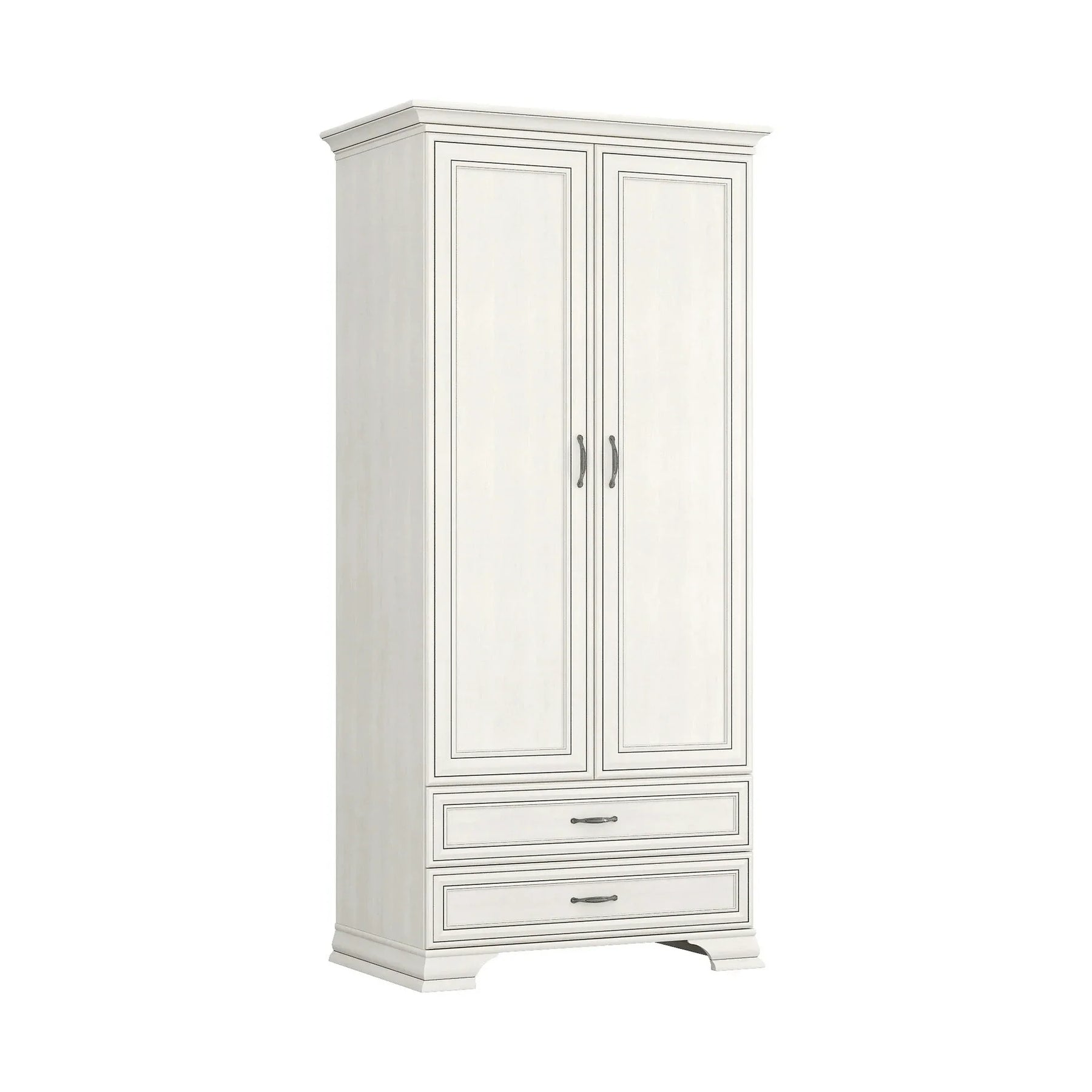 Mobilier sufragerie clasic TIFFANY II-3, grej, PAL laminat, 5 piese