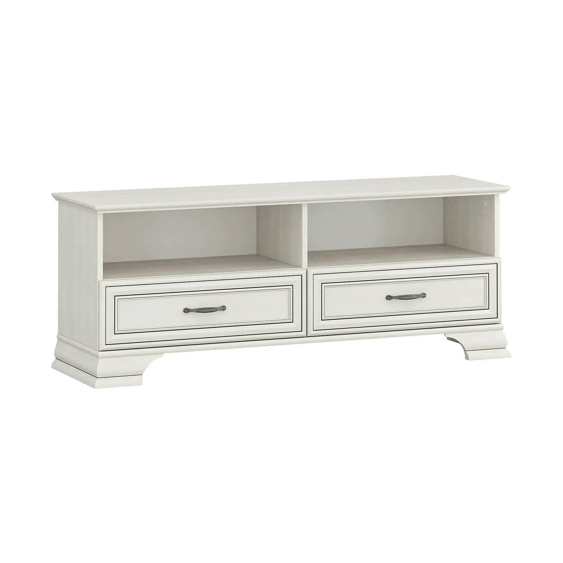 Mobilier sufragerie clasic TIFFANY II-5, PAL laminat/MDF/metal, grej