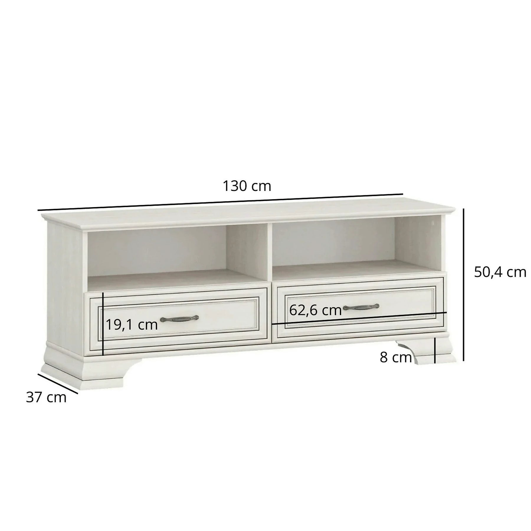 Mobilier sufragerie clasic TIFFANY II-5, PAL laminat/MDF/metal, grej