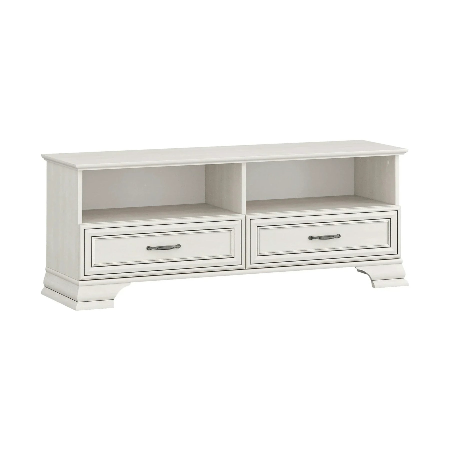 Mobilier sufragerie clasic TIFFANY II, grej, PAL laminat, 7 piese