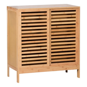 Pantofar NALDO, stejar, bambus, 80x40x88 cm