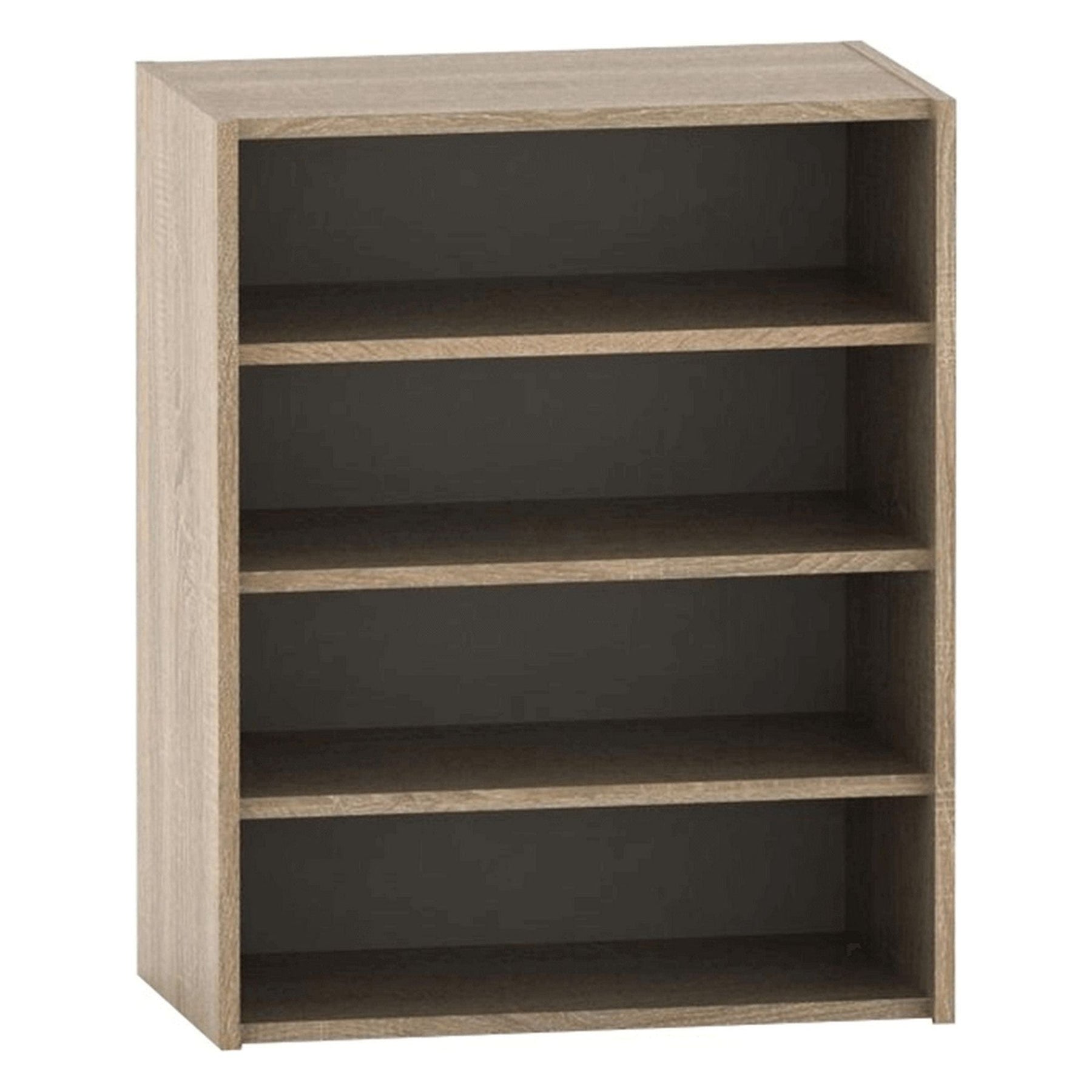 Biblioteca TEMPO ASISTENT NEW 013, stejar sonoma, PAL, 57x34x71 cm