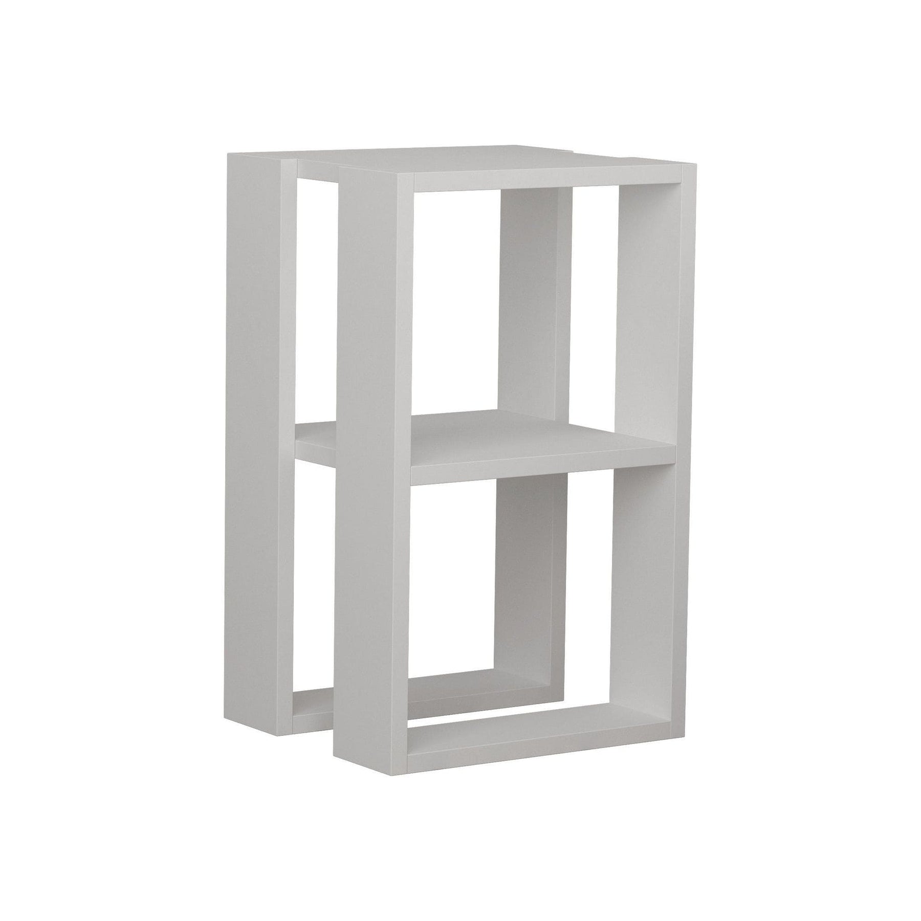 Noptieră albă cu design modern, ideală pentru un dormitor elegant – primabucata