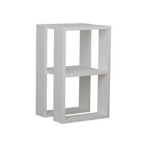 Noptieră albă cu design modern, ideală pentru un dormitor elegant – primabucata