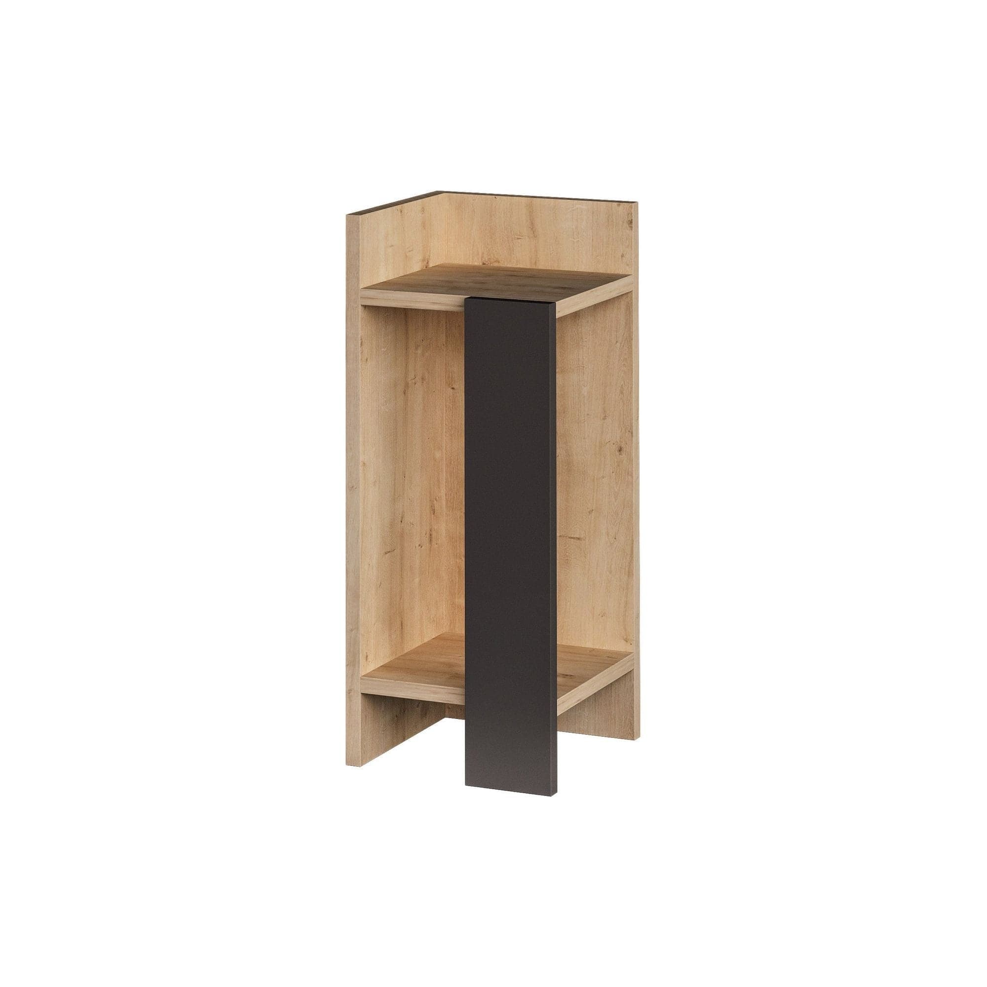 Noptiera AMSTERDAM OCN-31523, stejar/gri antracit