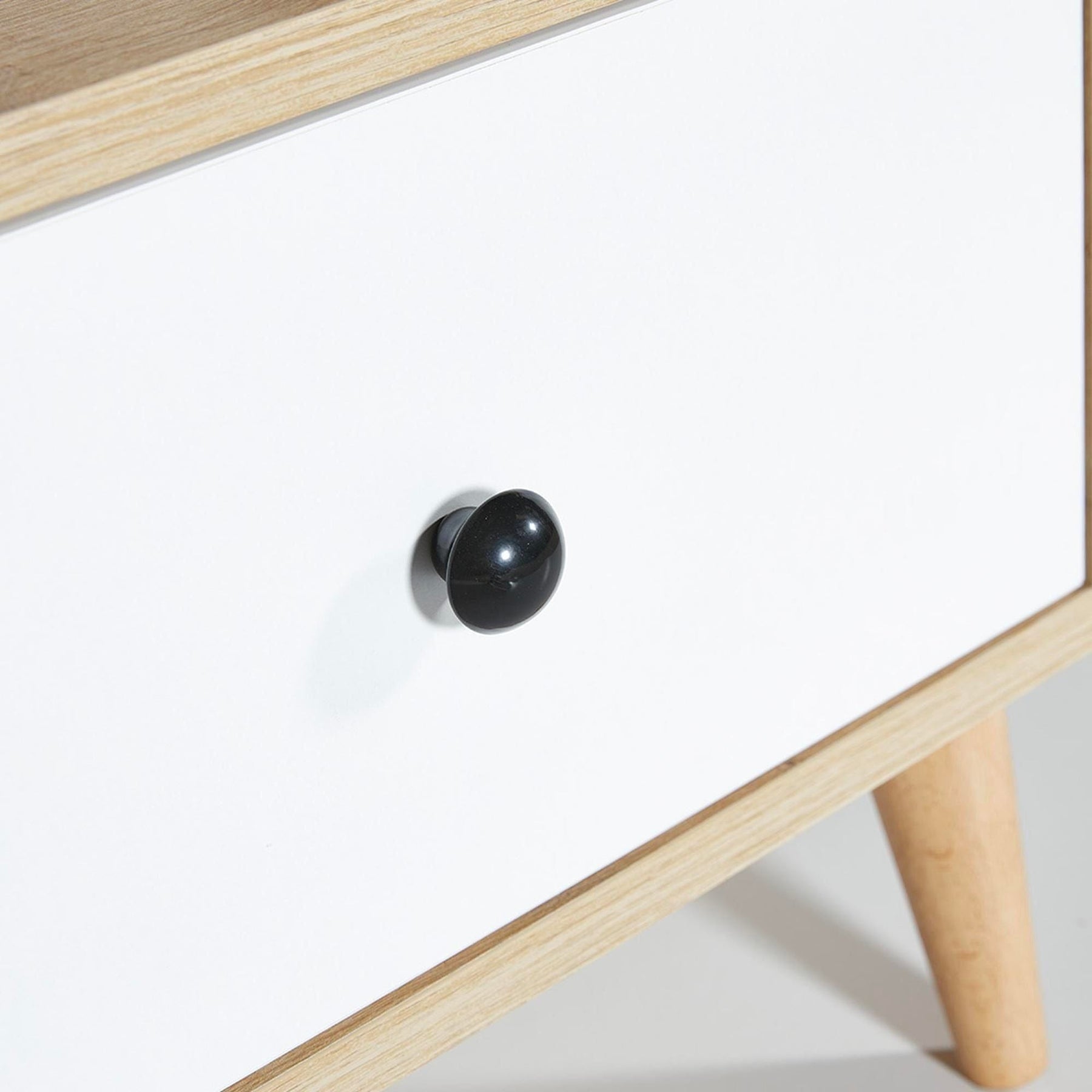 Noptiera AMSTERDAM OCN-31552, stejar/alb