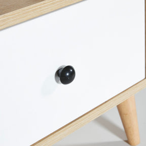 Noptiera AMSTERDAM OCN-31552, stejar/alb