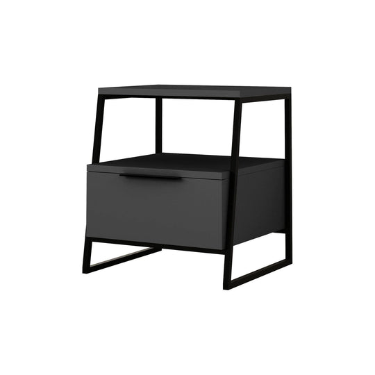 Noptiera AMSTERDAM OCN-31560, gri antracit/negru