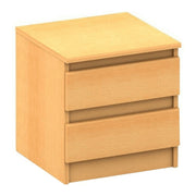 Noptieră HANY NEW 002, fag, DTD laminat, 41x42x40 cm