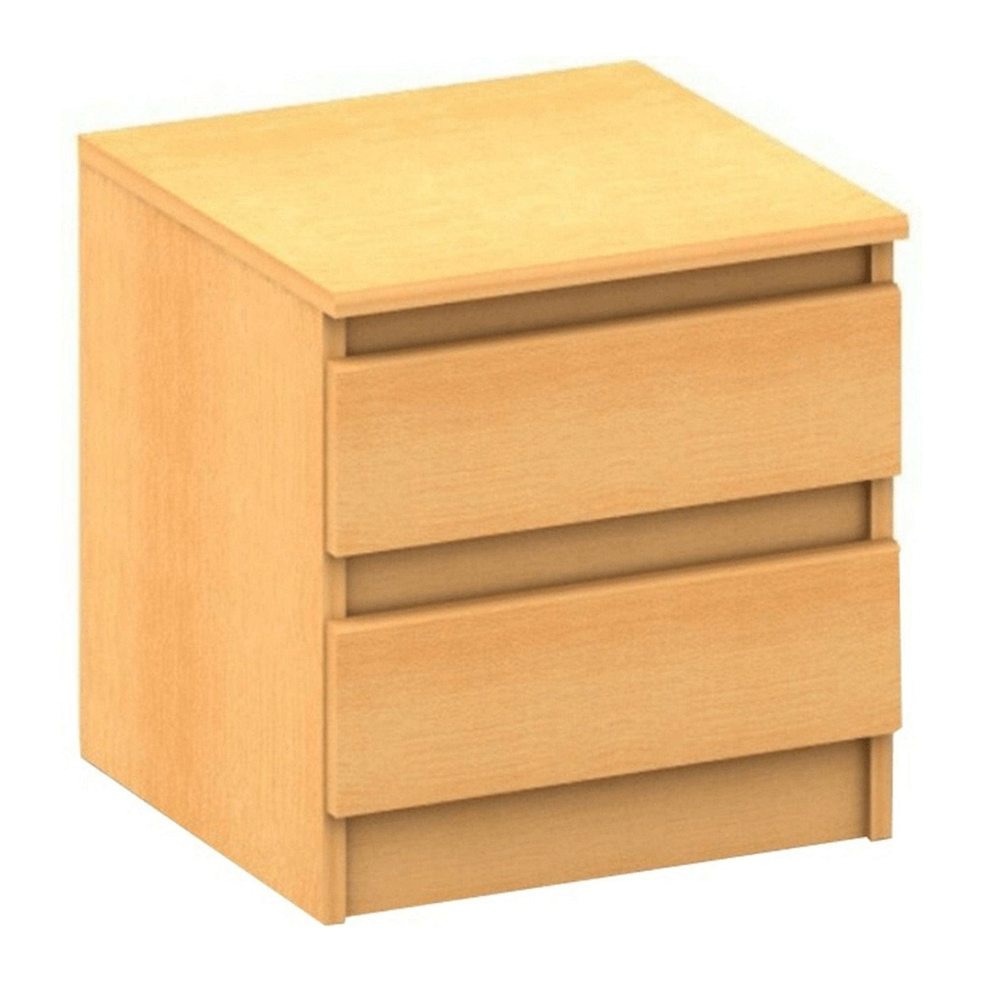 Noptieră HANY NEW 002, fag, DTD laminat, 41x42x40 cm