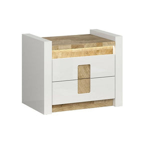 Noptiera BERGEN OCN-28951, alb/stejar sonoma