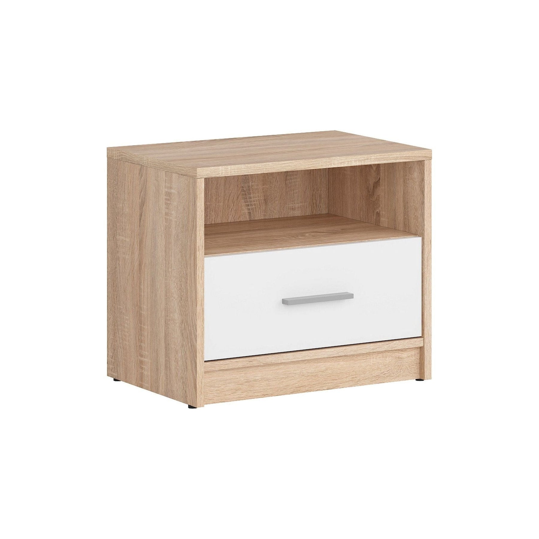 Noptiera BERGEN OCN-28961, stejar sonoma/alb