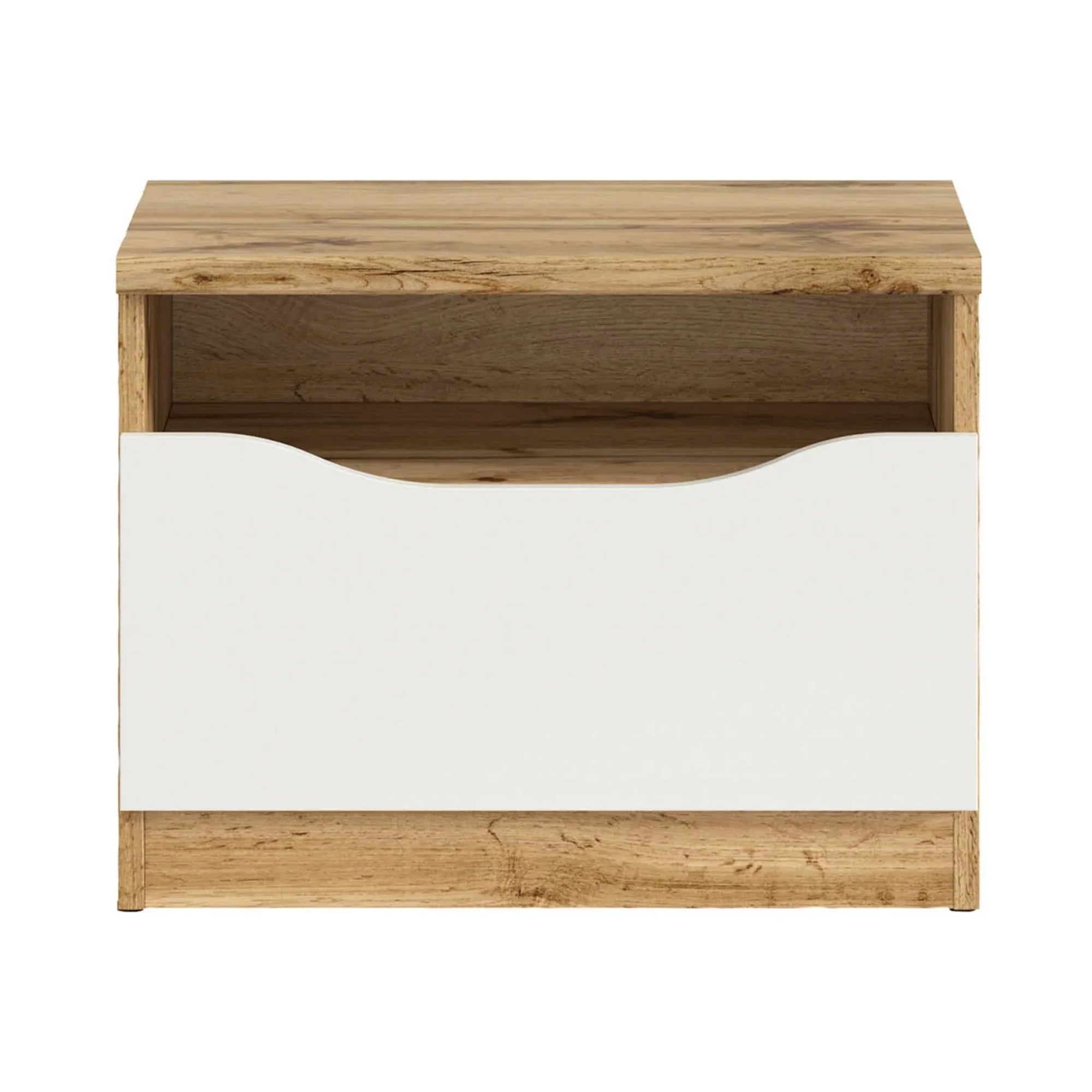 Noptiera BERGEN OCN-28965, stejar wotan/alb lucios