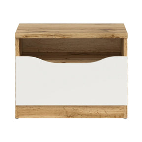 Noptiera BERGEN OCN-28965, stejar wotan/alb lucios