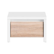 Noptiera BERGEN OCN-28982, alb/stejar sonoma